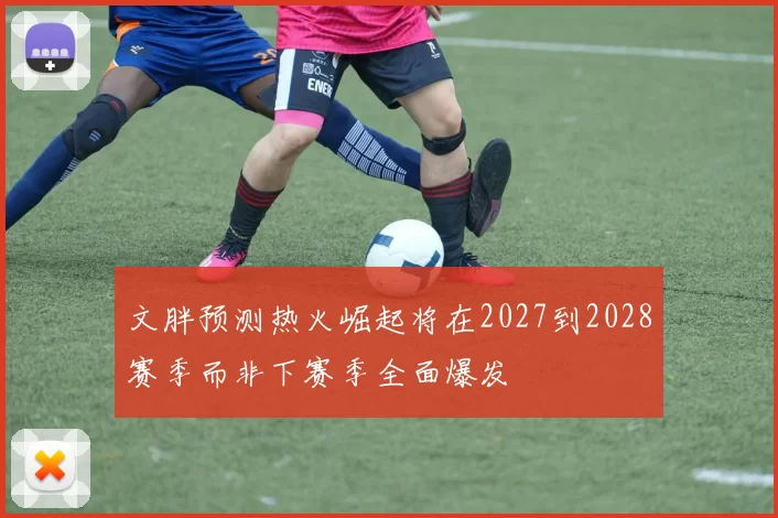 文胖预测热火崛起将在2027到2028赛季而非下赛季全面爆发
